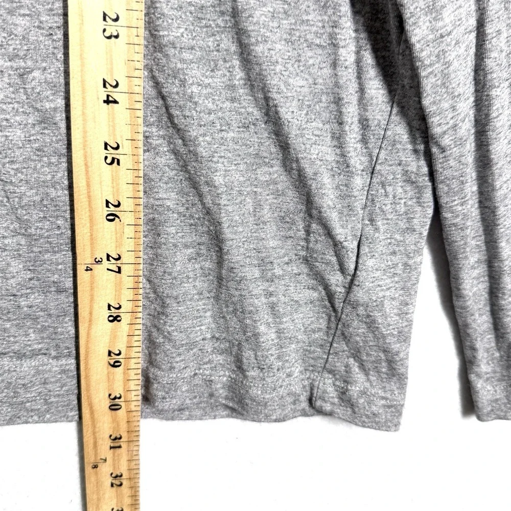Polo Ralph Lauren Shirt Hoodie Men XL Grey Long Sleeve Pullover Pony Logo Hooded